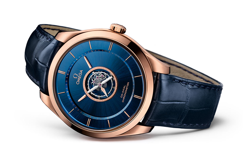 Omega De Ville Tourbillon, эксклюзивный часовой механизм Omega с центральным турбийоном