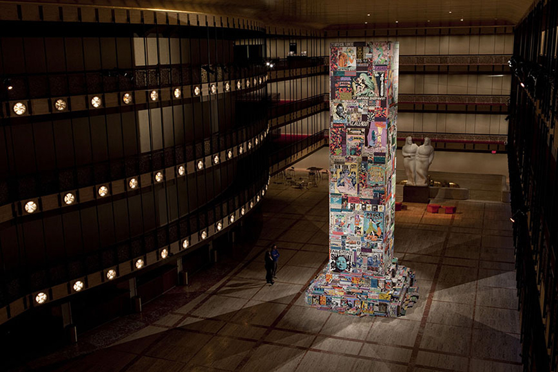 Faile и The New York City Ballet — инсталляция Faile Tower, 2013