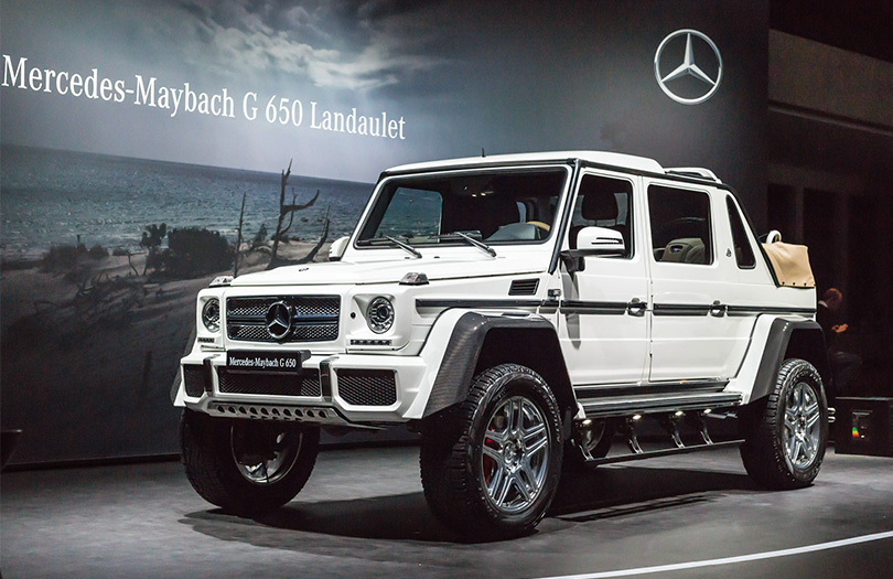 Авто с Яном Коомансом: главные новинки Женевского автосалона. Mercedes-Maybach G650 Landaulet