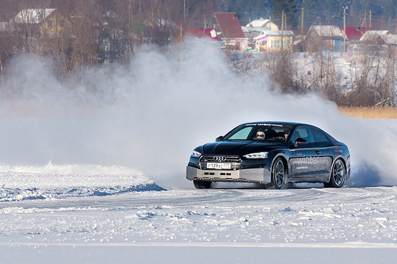 Cars with Jan Coomans. Minus 25 degrees, a frozen lake, a Russian rally legend and Audi Quattro