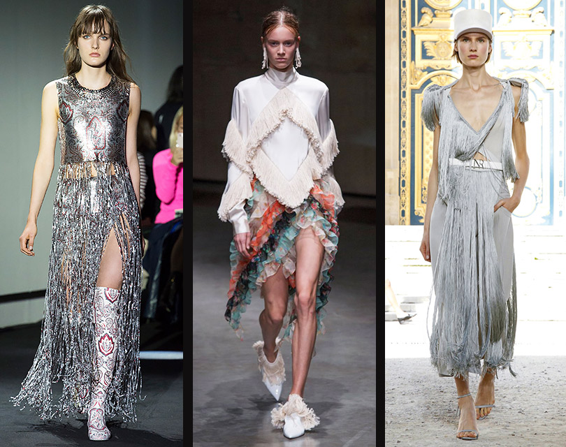 Paco Rabanne, Christopher Kane, Nina Ricci