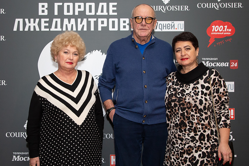 Премьера музыкальной фантасмагории «В городе Лжедмитрове». Людмила Нарусова, Эммануил Виторган и Ирина Млодик