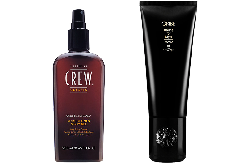 Крем для укладки Oribe Crème for Style и спрей для волос средней фиксации American Crew Classic Medium Hold Spray