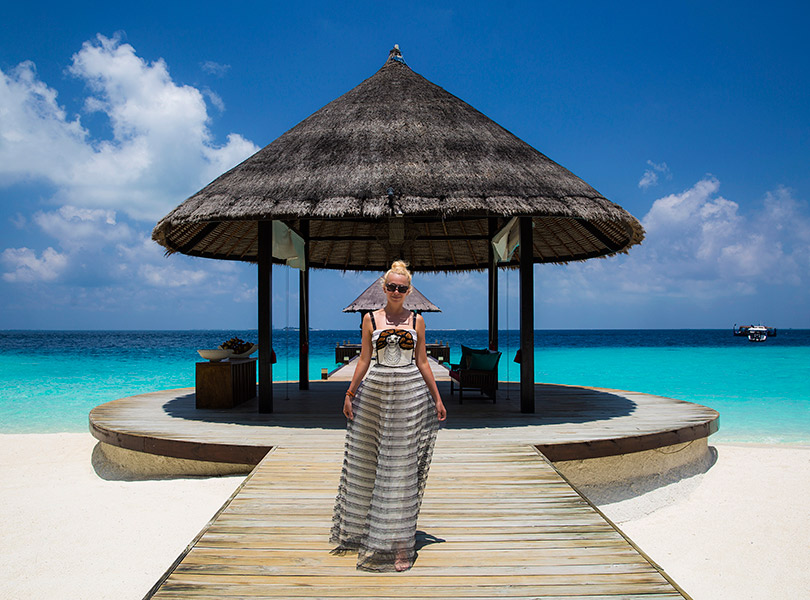 #PostaTravelNotes: Яна Рудковская и Евгений Плющенко на Королевской вилле в Jumeirah Vittaveli Maldives