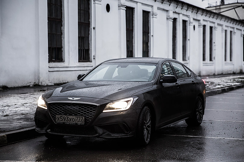 Авто с Яном Коомансом: тест-драйв нового Genesis G80 Ultimate