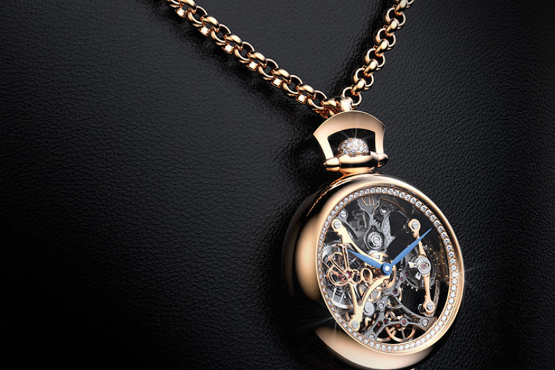 Brilliant Pocket Watch Pendant, Jacob & Co.