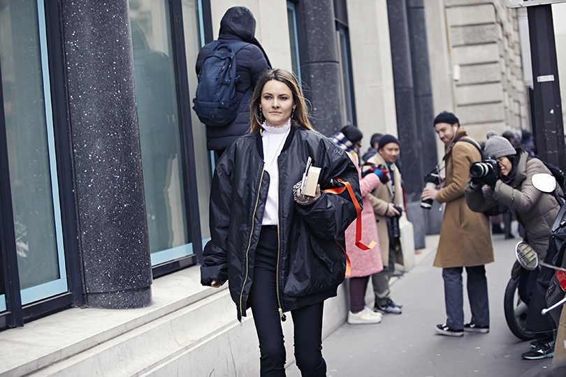 Street Style: эксклюзивные фотографии с третьего дня Недели Haute Couture в Париже в объективе Ино Ко. Екатерина Мухина