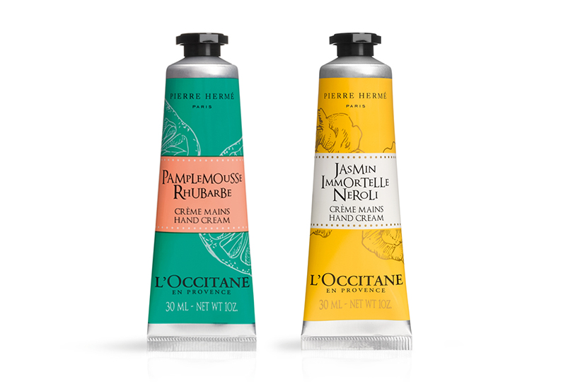 Grapefruit Rhubarb и Jasmin Immortelle Neroli Hand Cream, L’Occitane