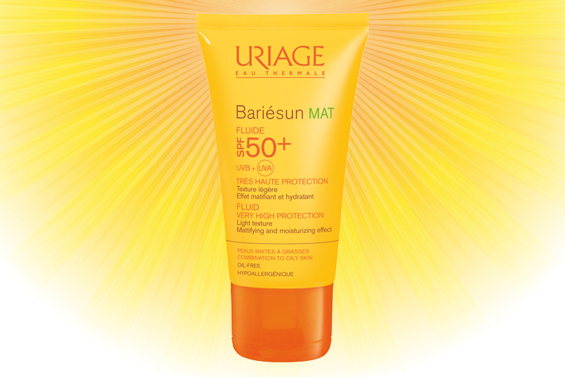 Матирующая эмульсия Bariésun Mat SPF 50, Uriage