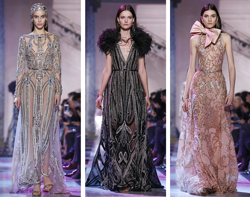 Элегантные 1920-е в коллекции Elie Saab Couture